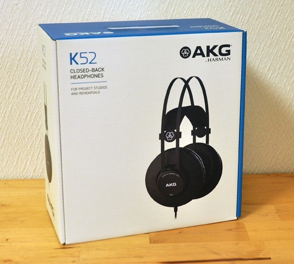 AKG ( アーカーゲー ) / K52 密閉型ヘッドホン　新品_画像2