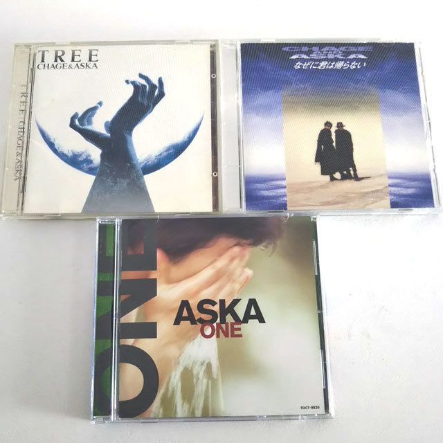 CD 3枚 CHAGE＆ASKA なぜに君は帰らない TREE ONE チャゲ＆飛鳥 ASKA_画像1
