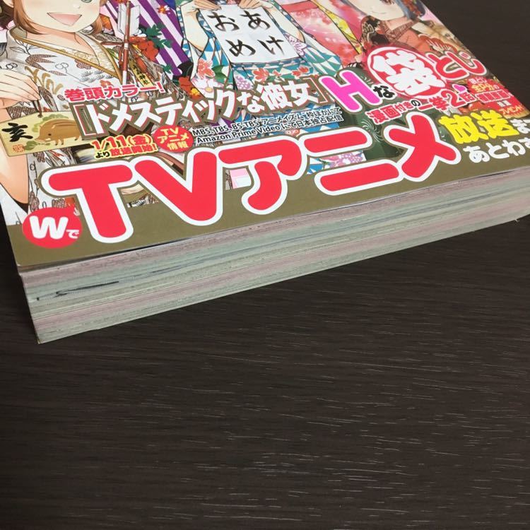 週間少年マガジン6号　2019ドメスティックな彼女袋とじ未開封付き ドメカノ袋とじ 未開封付き マガジン 60周年 24_画像3