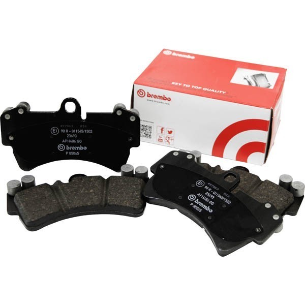  Brembo (BREMBO) brake pad front black VOLKSWAGEN TIGUAN [P85 130]