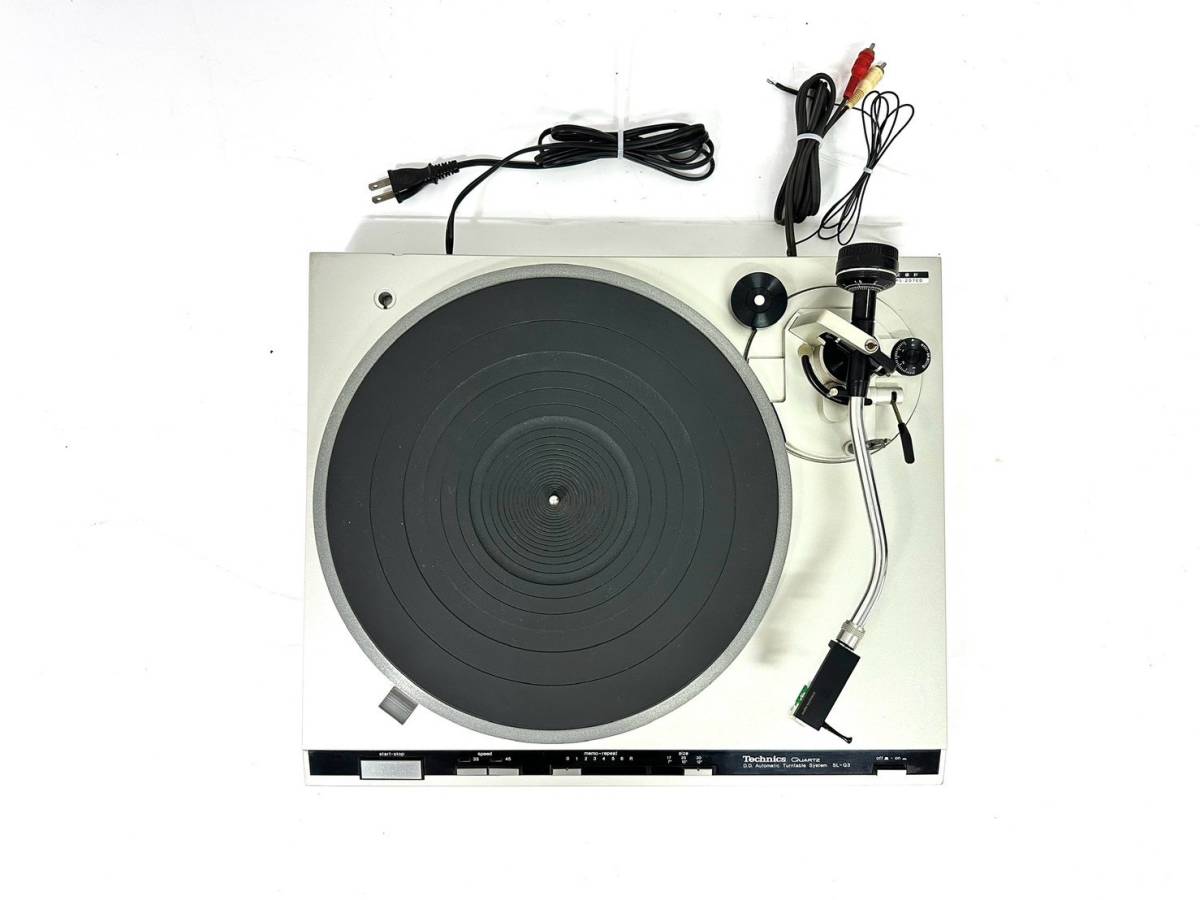 【ジャンク品】Technics/テクニクス SL-Q3 レコードプレーヤー オートマティックターンテーブルシステム (43346TT1)_画像2