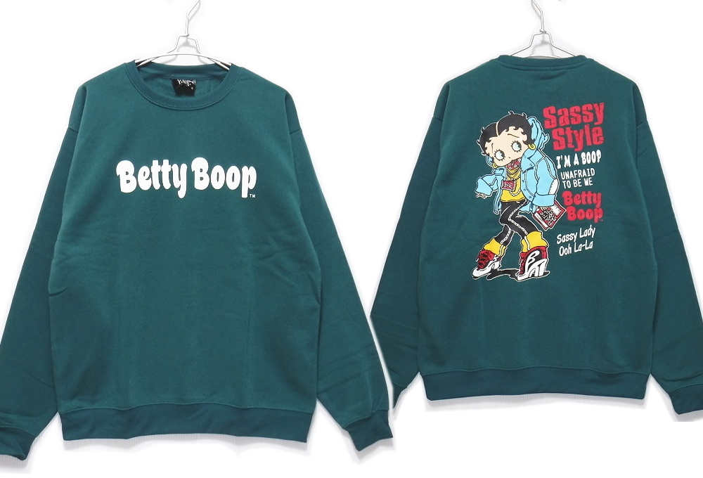 即決■★Betty Boop /ベティ・ブープ★■トレーナー SIZE=3L