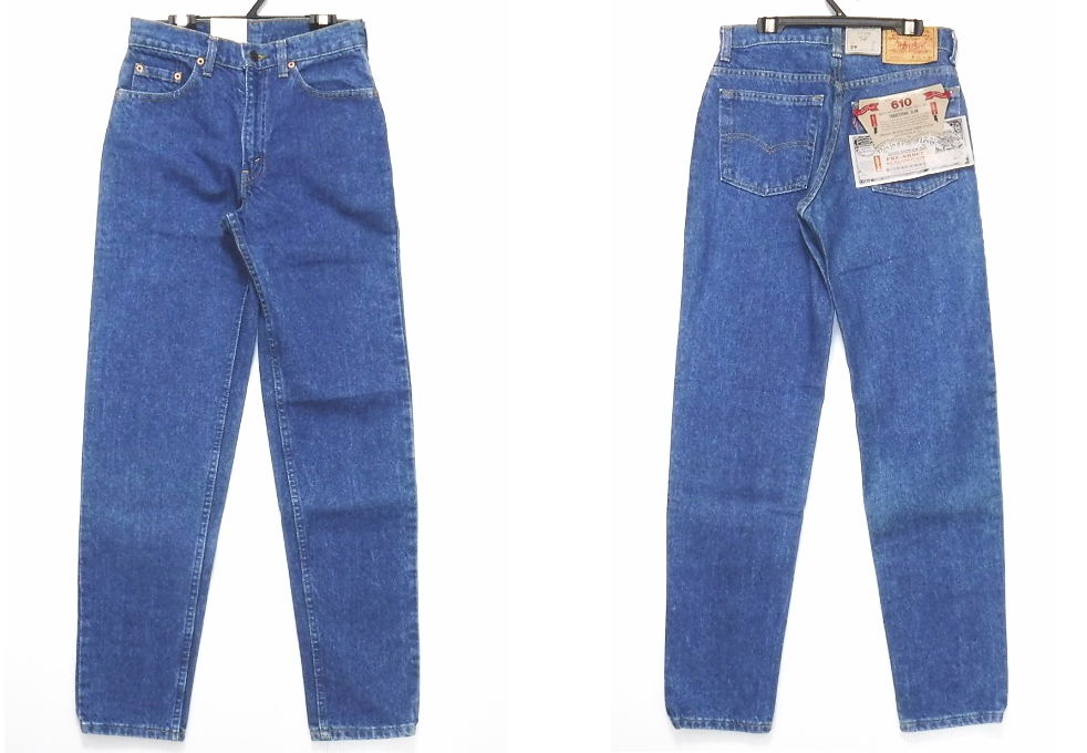 即決■★Levi's★■90sデッドストック 米国製 610 スリム：SIZE=W29