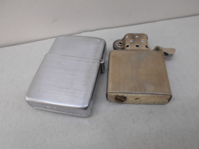 ビンテージ Zippo 3バレル メーソン 中古品 　1947-1948年製ニッケルシルバーインナー付　VG＋＋コンディション_画像3