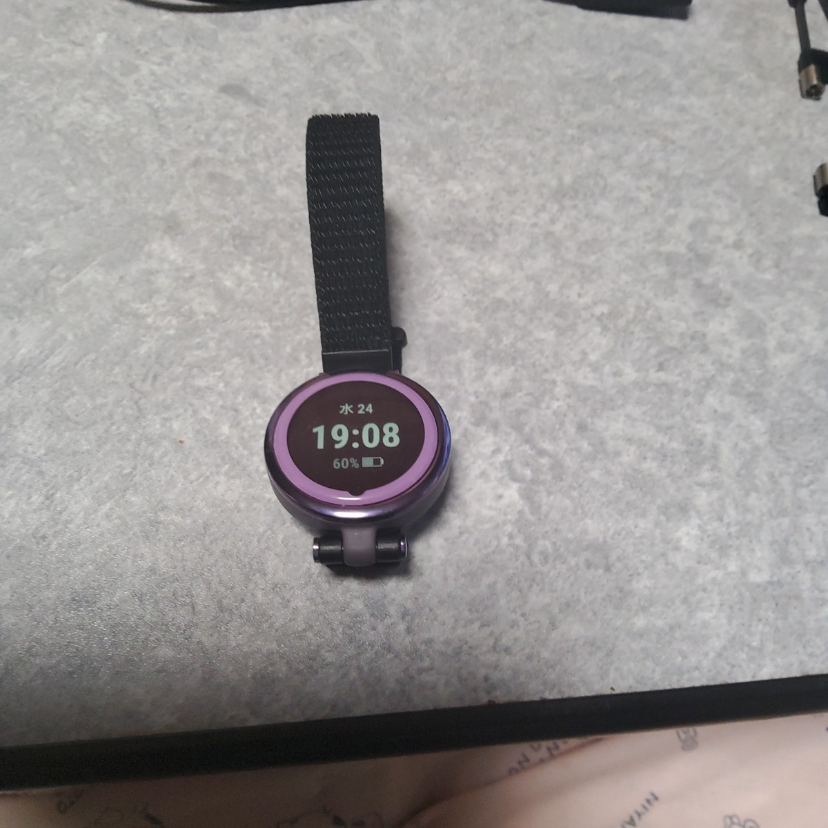 睡眠品質が 確認できGARMIN Lily ベルクロベルト付き| スマート 睡眠品質が 確認できGARMIN Lily ベルクロベルト付き| スマート