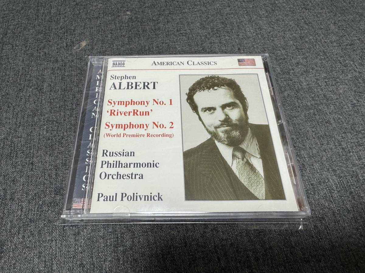 ■ステファン・アルバート/交響曲第1番、2番・・・ポール・ポリヴニック指揮ロシア・フィルハーモニック_画像1