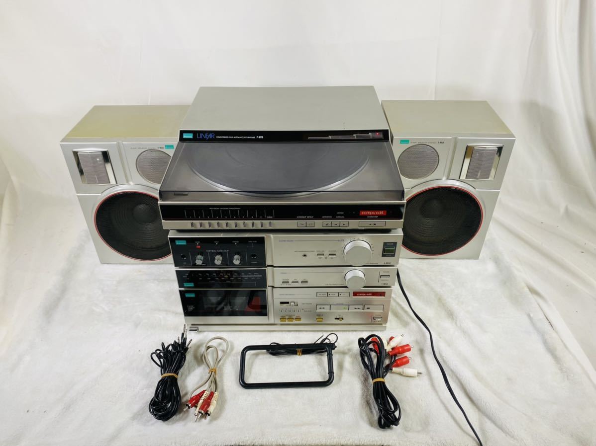 SANSUI/サンスイ システムコンポ A-M50 T-M50 D-M50F P-M70 S-M60 山水 アンプ/スピーカー/カセットデッキ/レコードプレーヤー　現状品_画像1