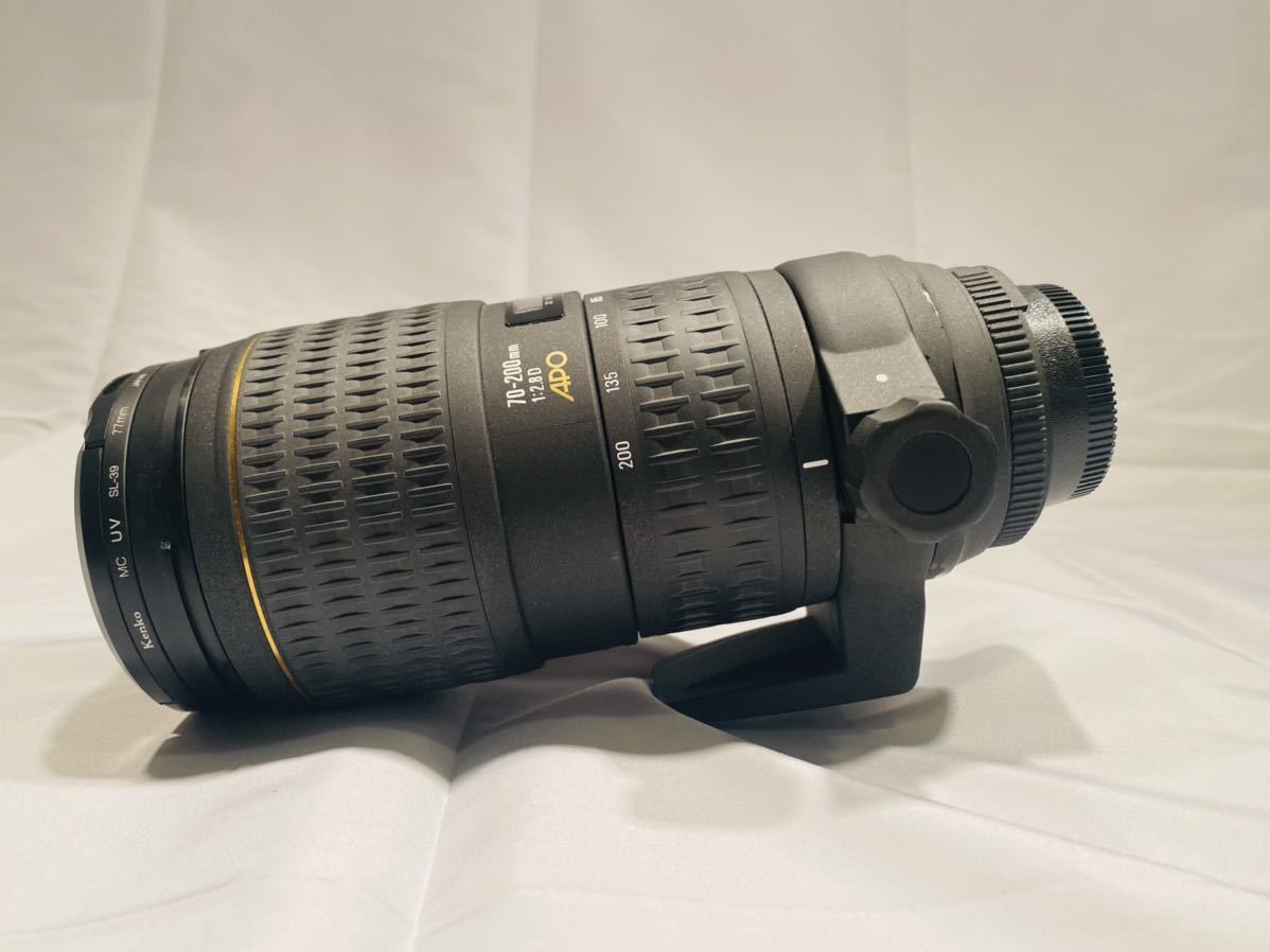 SIGMA シグマ EX 70‐200mm F2.8D APO HSM FOR NIKON ニコンマウント 一眼レフカメラ レンズ ケース 説明書 元箱付き_画像3