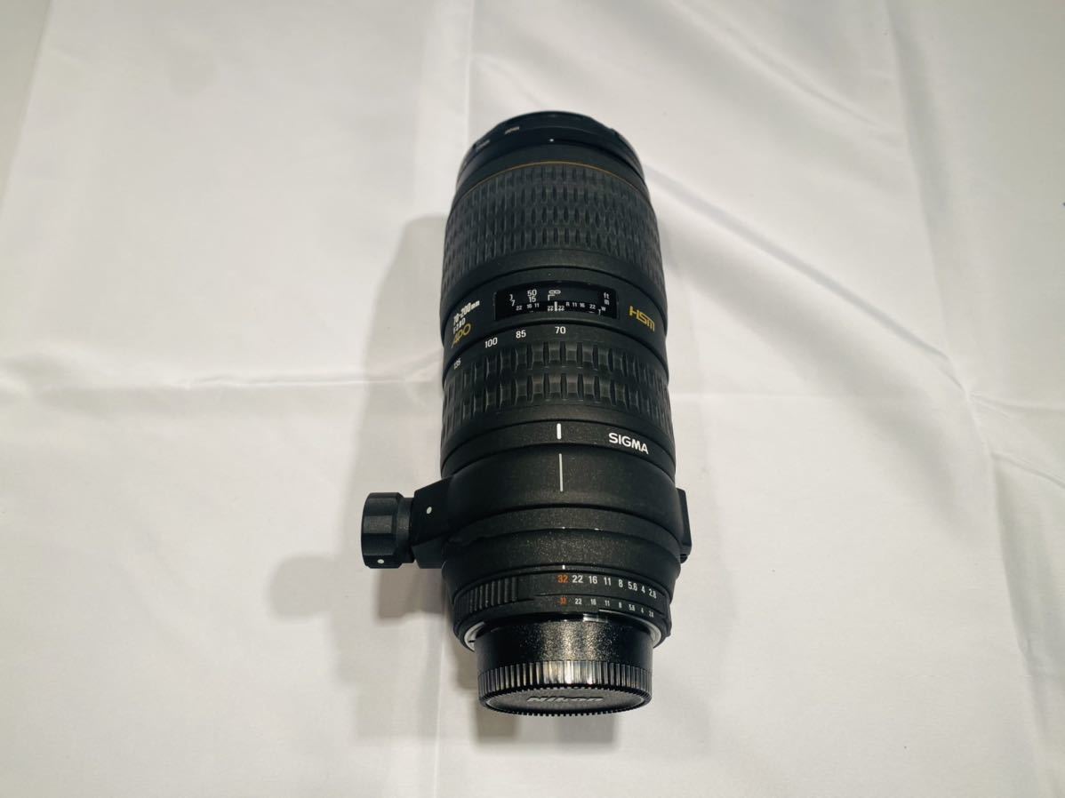 SIGMA シグマ EX 70‐200mm F2.8D APO HSM FOR NIKON ニコンマウント 一眼レフカメラ レンズ ケース 説明書 元箱付き_画像6