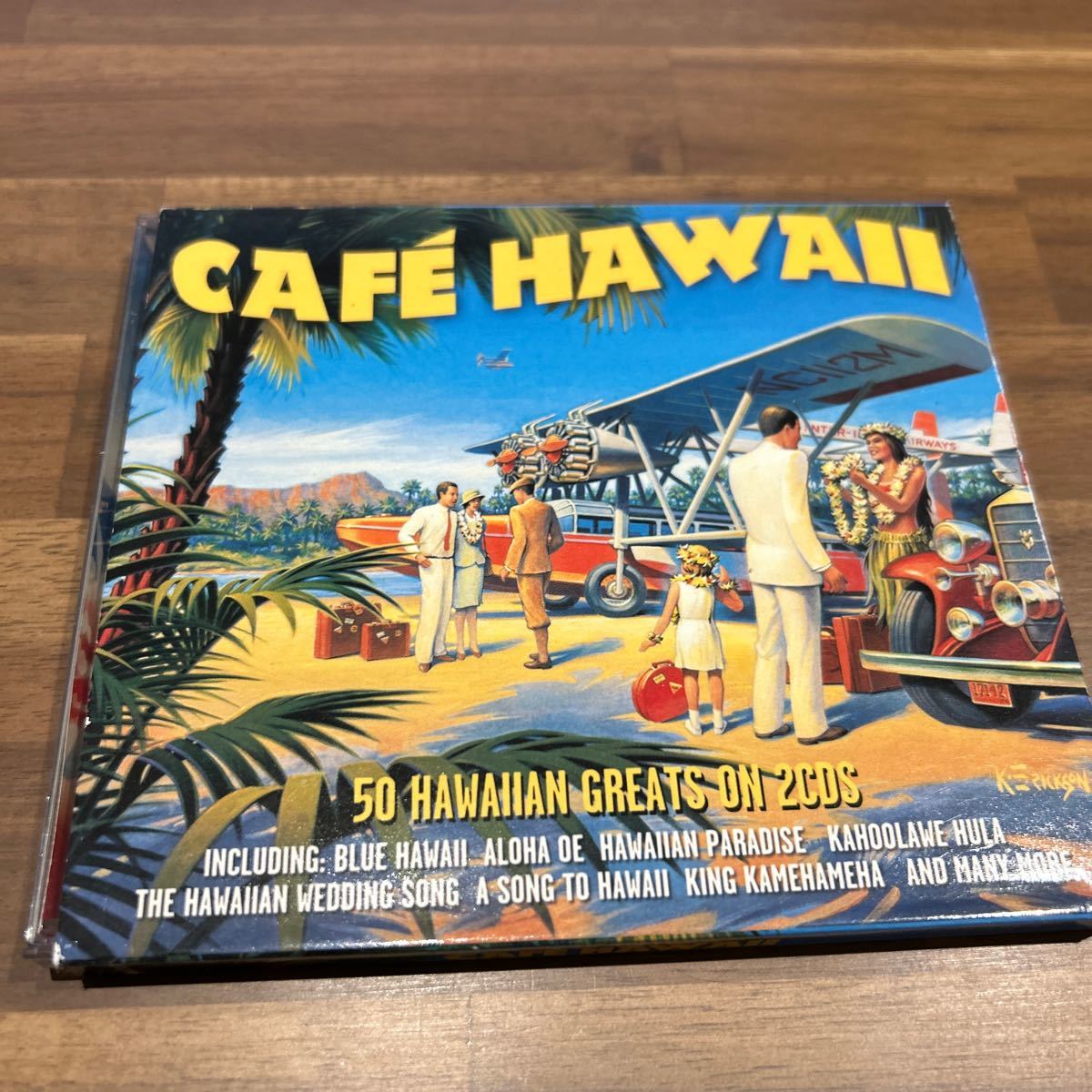 【輸入盤】 Ｃａｆｅ Ｈａｗａｉｉ ［Ｉｍｐｏｒｔ］ （オムニバス）CD2枚組アルバムハワイアンHawaii_画像1