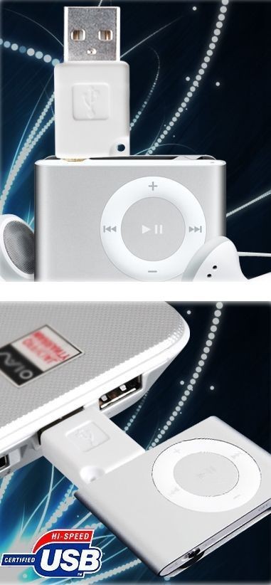 iPod shuffle 第2世代専用 USB充電同期アダプターb_画像3