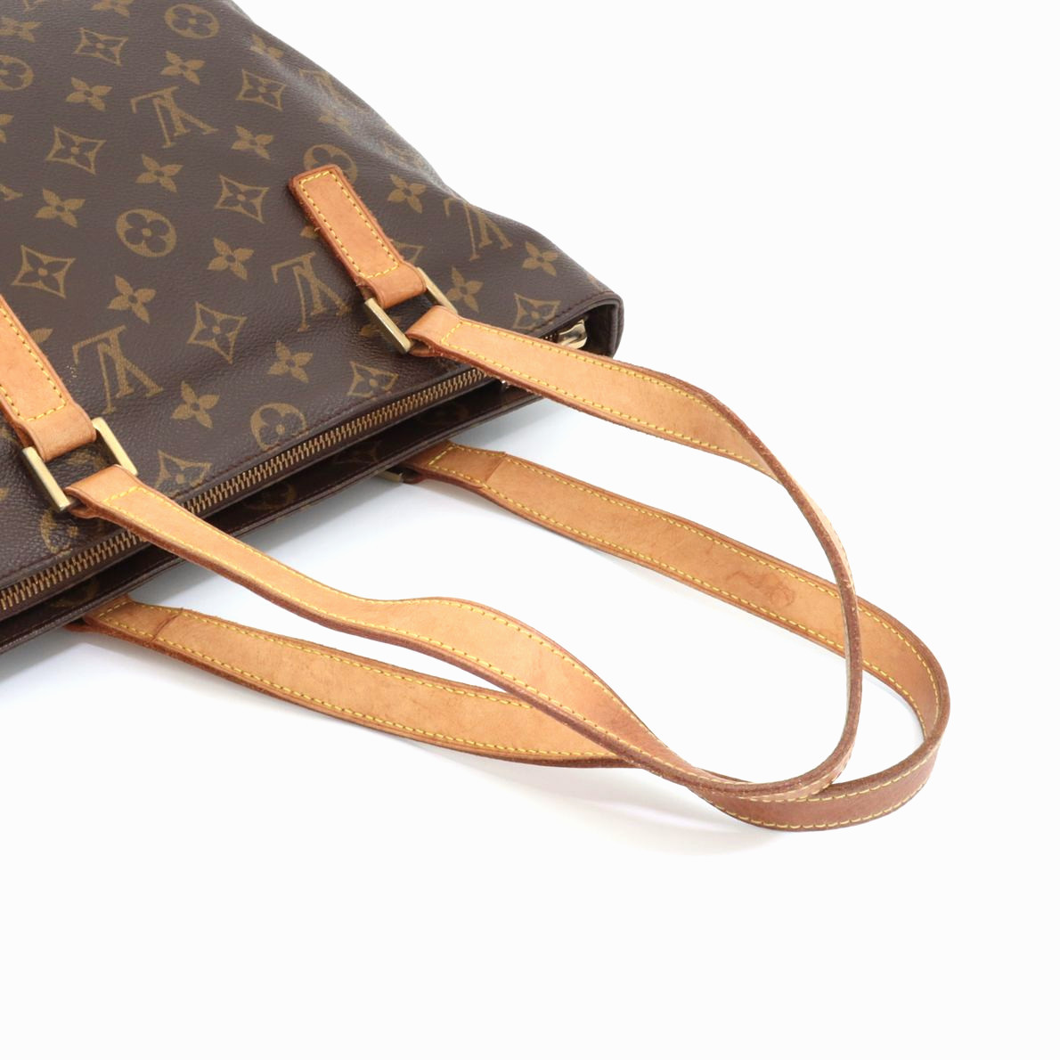 ルイヴィトン LOUIS VUITTON モノグラム カバピアノ トートバッグ ショルダーバッグ 肩掛け 手提げ ブラウン レディース レザー M51148_画像8