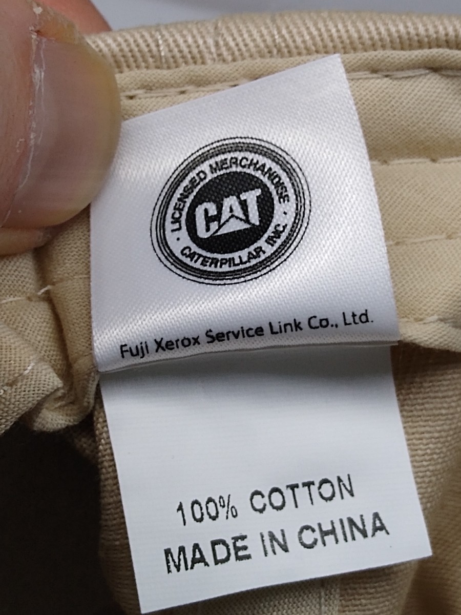 キャタピラー　CAT　帽子　キャップ　ファッション　コレクション　オリジナル　フリーサイズ　カーキバリュー　緑ロゴ　カジュアル_画像6