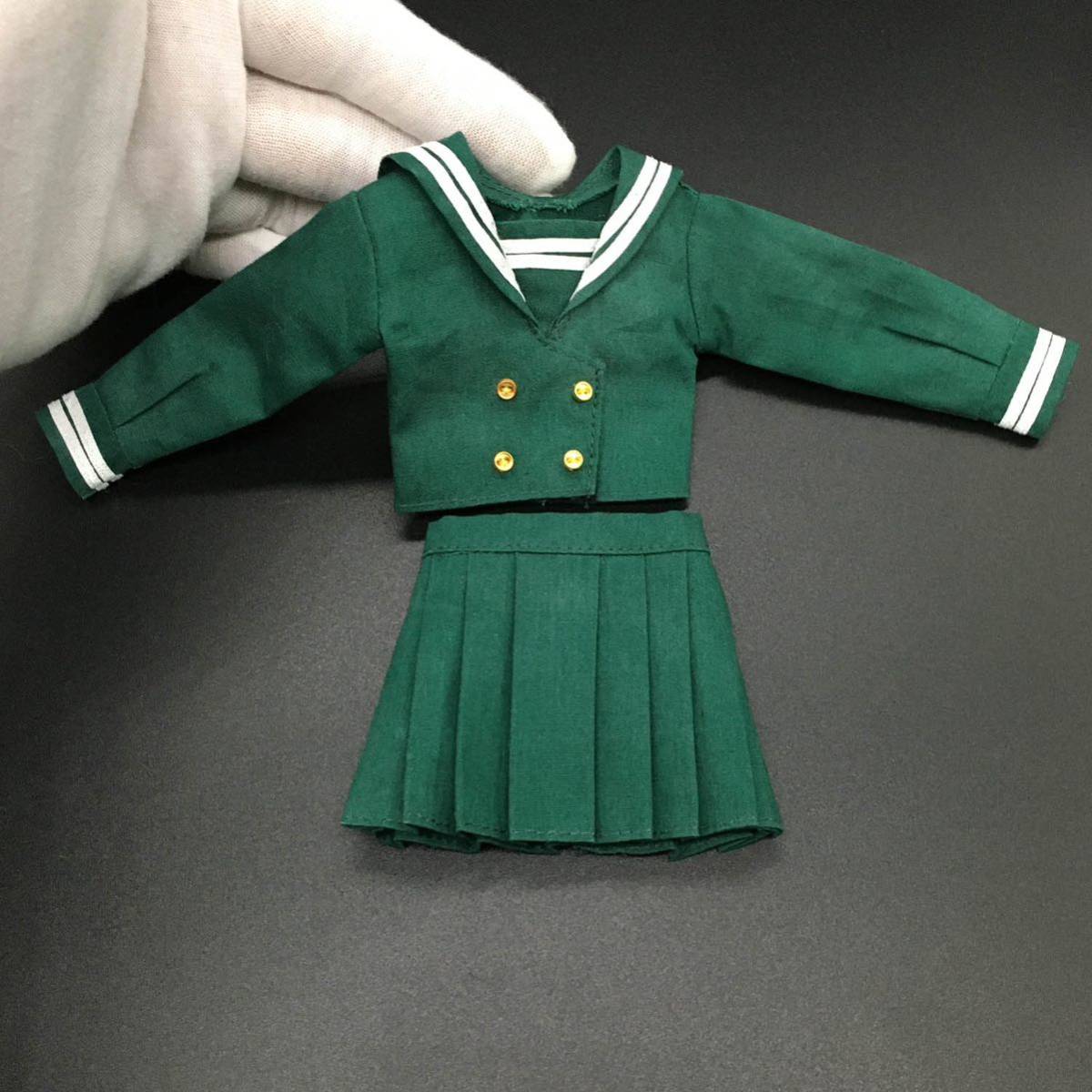 A27 1/6 scale PHICENfa Ise n element body correspondence woman figure for school uniform set 