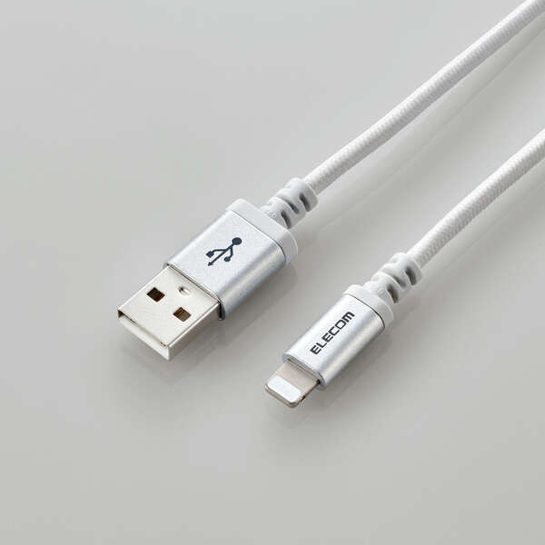 USB-A to Lightning кабель [A-Lightning] 0.7m разъединение легко коннектор установка корень часть. выносливость сила . примерно 10 раз до повышать . высокая прочность модель : MPA-UALS07WH