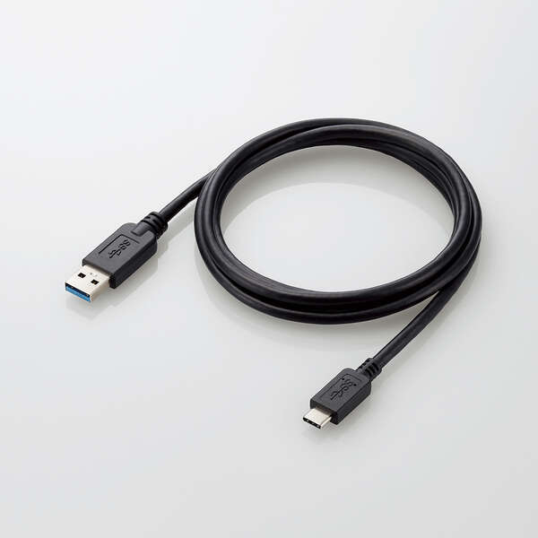 USB3.1ケーブル [A-C] 1.5m 最大10Gbpsの超高速データ転送を実現 最大15W(5V/3A)の大電流で接続機器の充電が可能: USB3-AC15BK_画像4