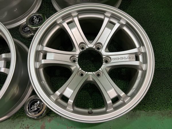 150 Prado WEDS KEELER FORCE aluminium wheel 17 -inch 7.5J 6H ET25 PCD 139.7 4ps.@FJ Cruiser 