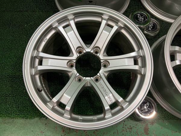 150 Prado WEDS KEELER FORCE aluminium wheel 17 -inch 7.5J 6H ET25 PCD 139.7 4ps.@FJ Cruiser 