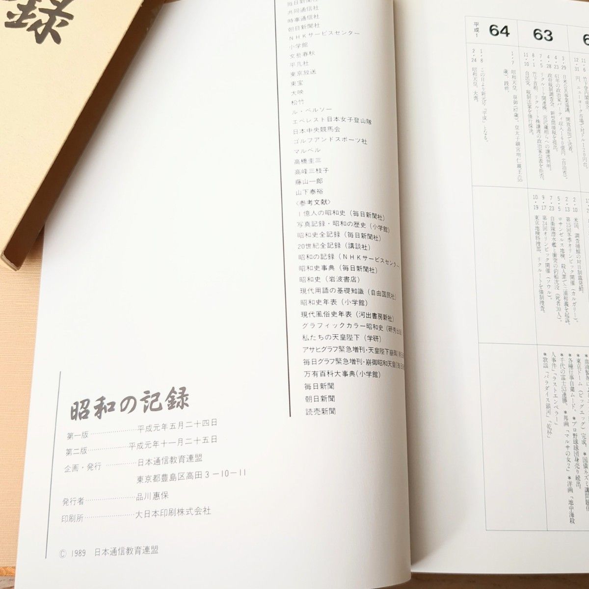 昭和の記録　写真集　日本通信教育連盟