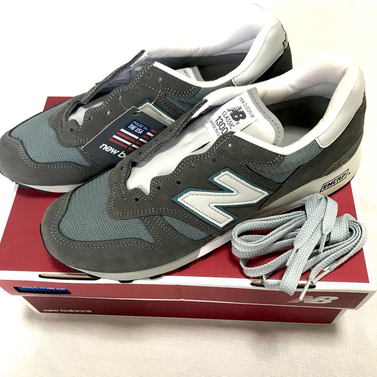 ◆ NEW BALANCE/《M1300 CLS》(スチールブルー/グレー) (28.5cm) [USA製]【新品･未使用】 