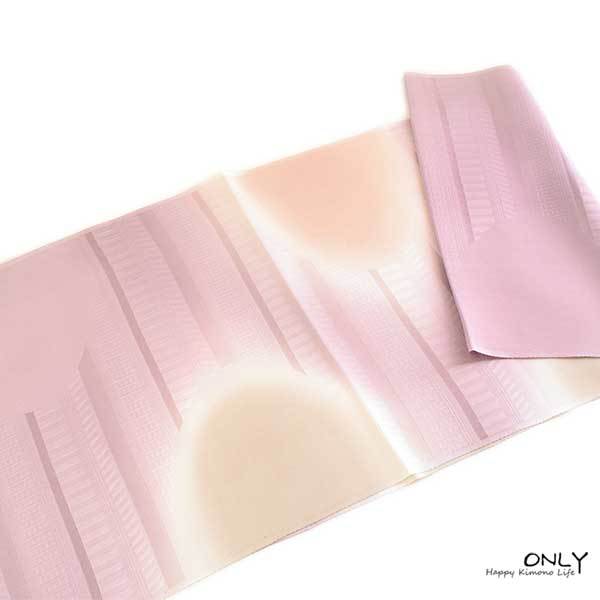  obi age gradation silk . after crepe-de-chine -ply eyes hand ..... made in Japan new work visit wear attaching lowering undecorated fabric fine pattern etc. ONLY 8332