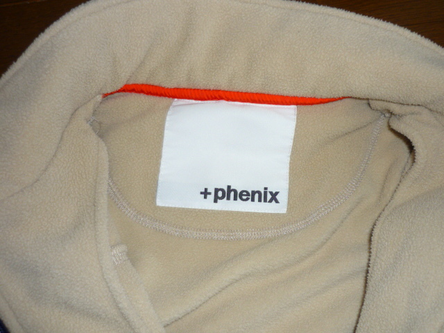 +PHENIX　+フェニックス　フリースジャケット　Sですが、M～L相当　新同品　スキー　スノーボードに_画像3