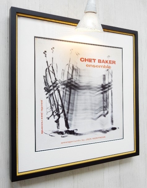 チェット・ベイカー/レコードジャケ ポスター額付き/Chet Baker/Ensemble/Jazz Album Framed/ジャズ/トランペット/Art decorate display_画像9