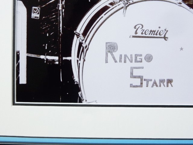 яблоко * Star /1962/kya балка n Club / искусство Picture рамка / фотография / Beatles /Beatles/Cavern Club/Ringo starr/Gumbo Art/display