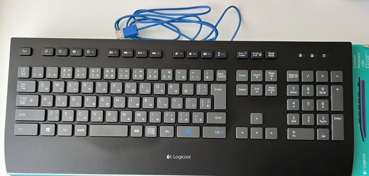 ロジクール コンフォート キーボード K290 Logicool Comfort Keyboard 静音フルサイズキーボード