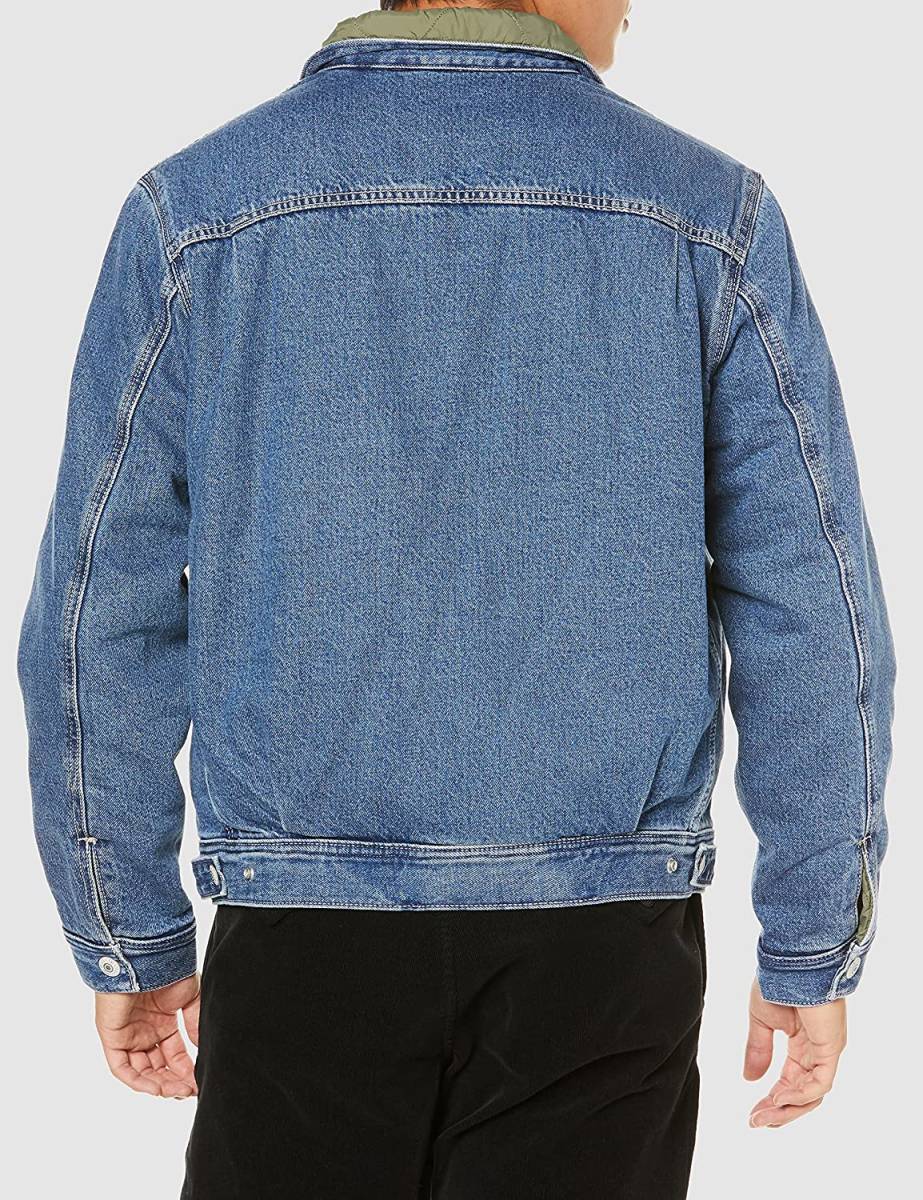 リーバイス レッド XL リバーシブル トラッカージャケット 定価17600円 Levi’ｓ Red デニム キルティング (リーバイスサイズ:L)の画像3