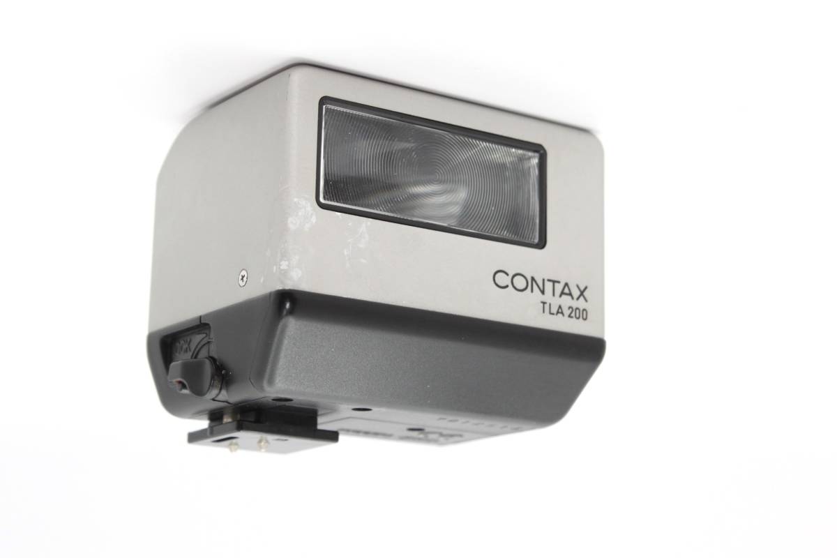 ★良品★コンタックス CONTAX TLA200 エレクトロニック フラッシュ ストロボ L4400#2032