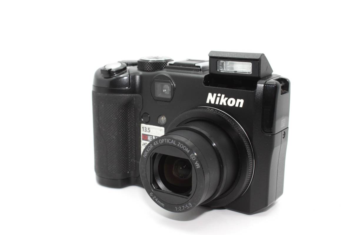 ★外観極上★ニコン Nikon COOLPIX P6000 ブラック コンパクトデジタルカメラ L430#2074_画像4