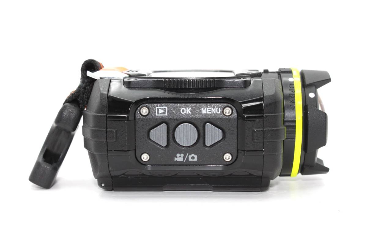 ★良品★リコー RICOH 防水アクションカメラ WG-M1 ブラック コンパクトデジタルカメラ L610#2093_画像4