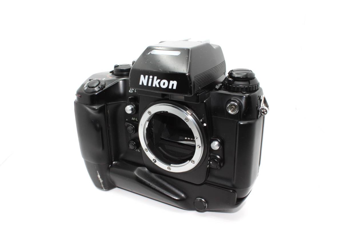 ★外観実用★ニコン NIKON F4S ボディ MB-21付き 一眼レフ L680#2102