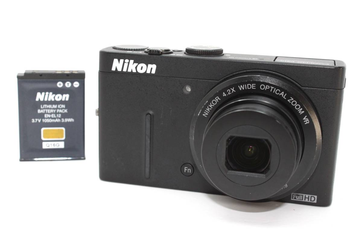 ★外観美品★ニコン NIKON COOLPIX P310 ブラック コンパク トデジタルカメラ L980#2160