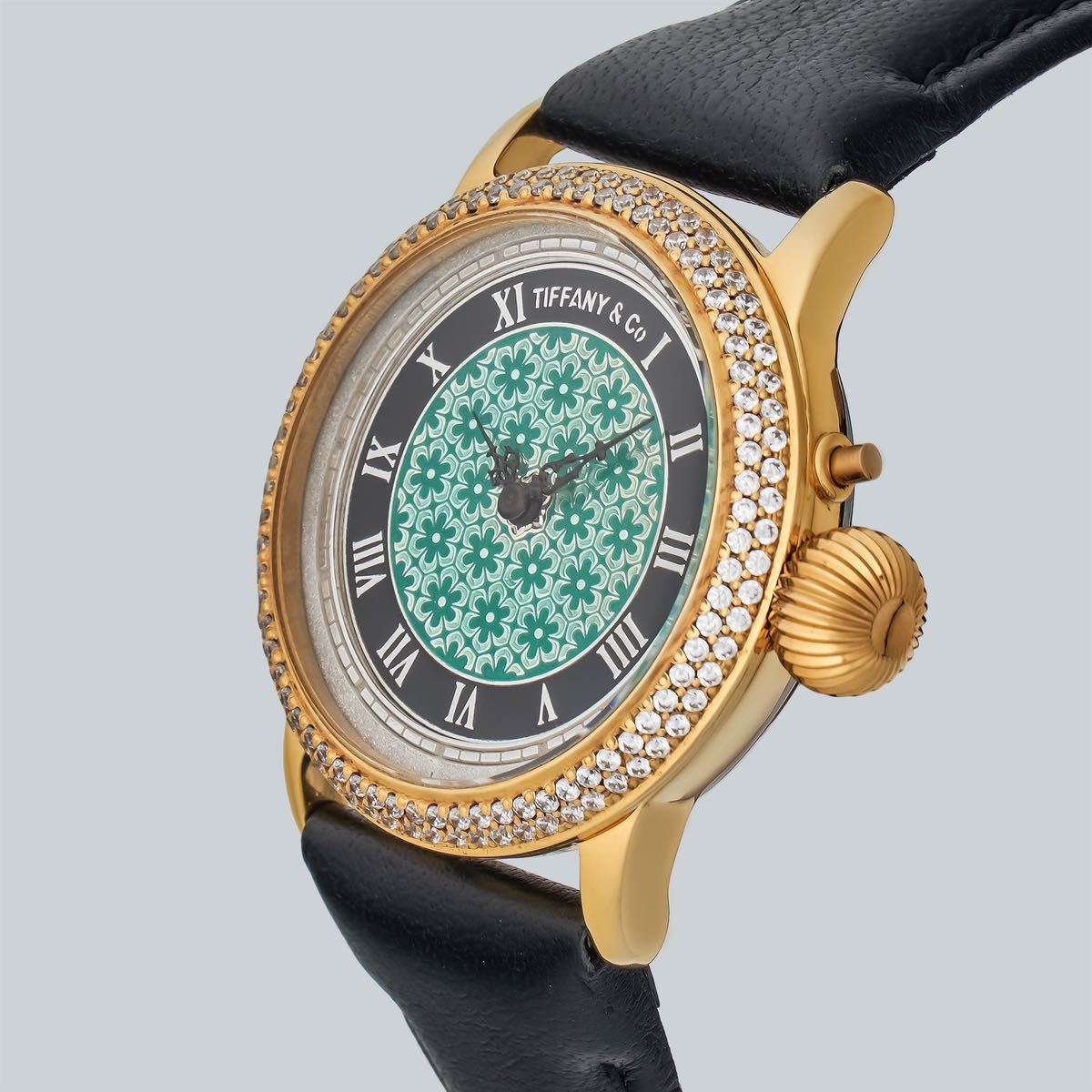 アンティーク Marriage watch TIFFANY & CO by Patek Philippe 懐中時計をアレンジした35mm のメンズ腕時計 半年保証 手巻き スケルトンの画像5