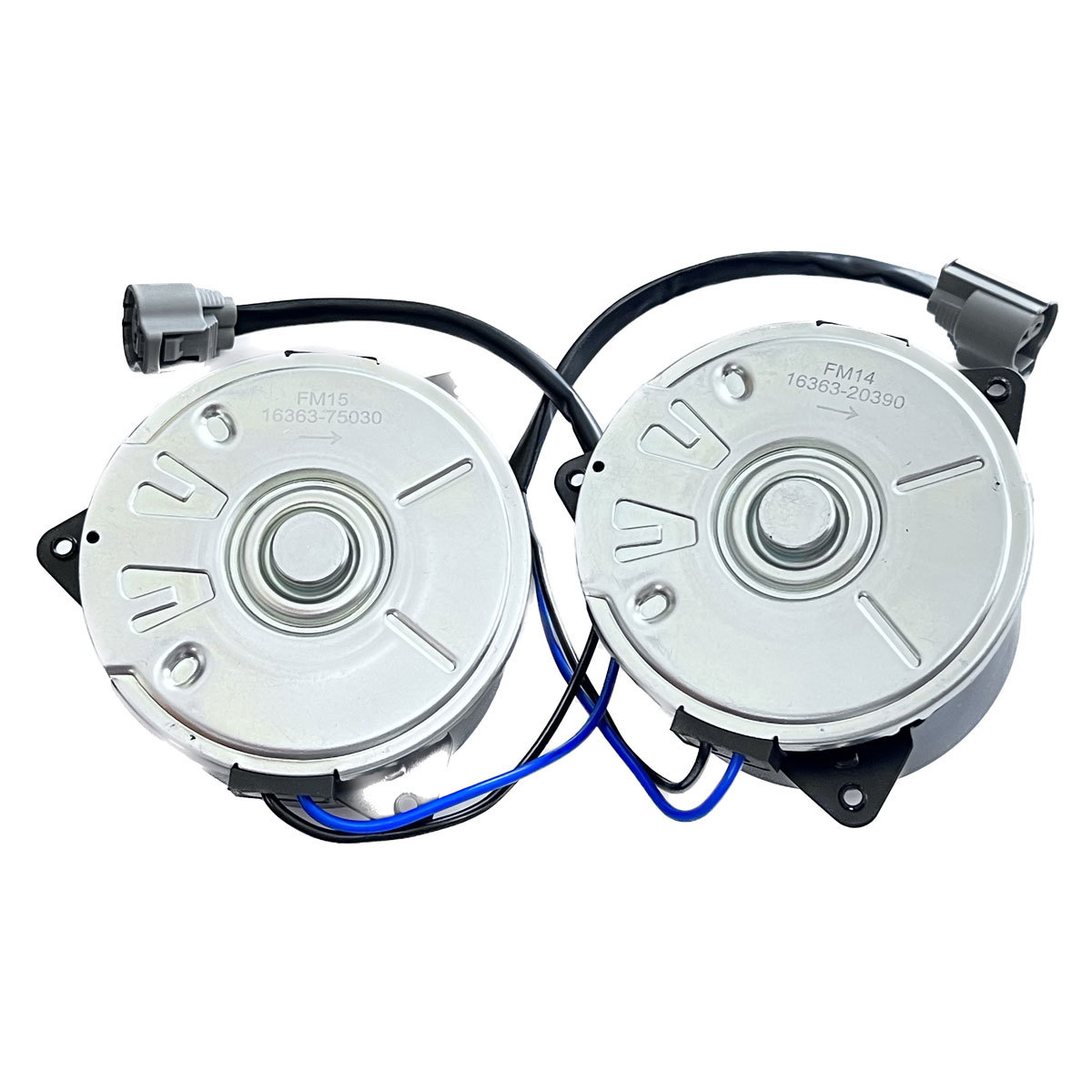  free shipping FM14/15 electric fan motor Hiace Regius Ace KDH223B KDH225K KDH227B TRH200K left right 2 piece 16363-20390 16363-75030