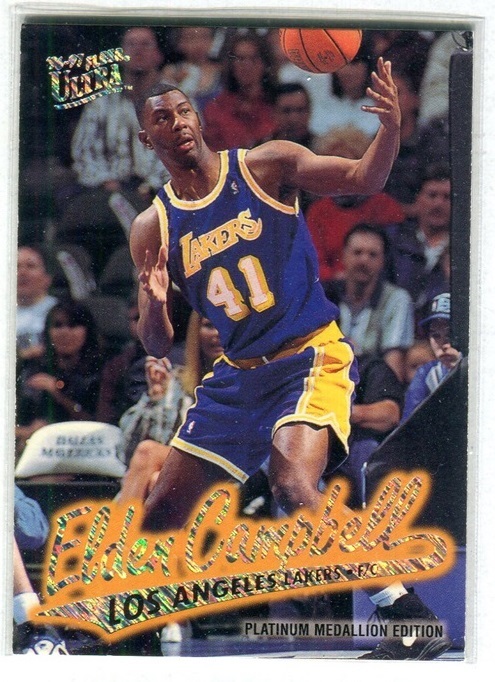 【NBA】96-97 Fleer Ultra『Elden Campbell』Platinum medallion_画像1