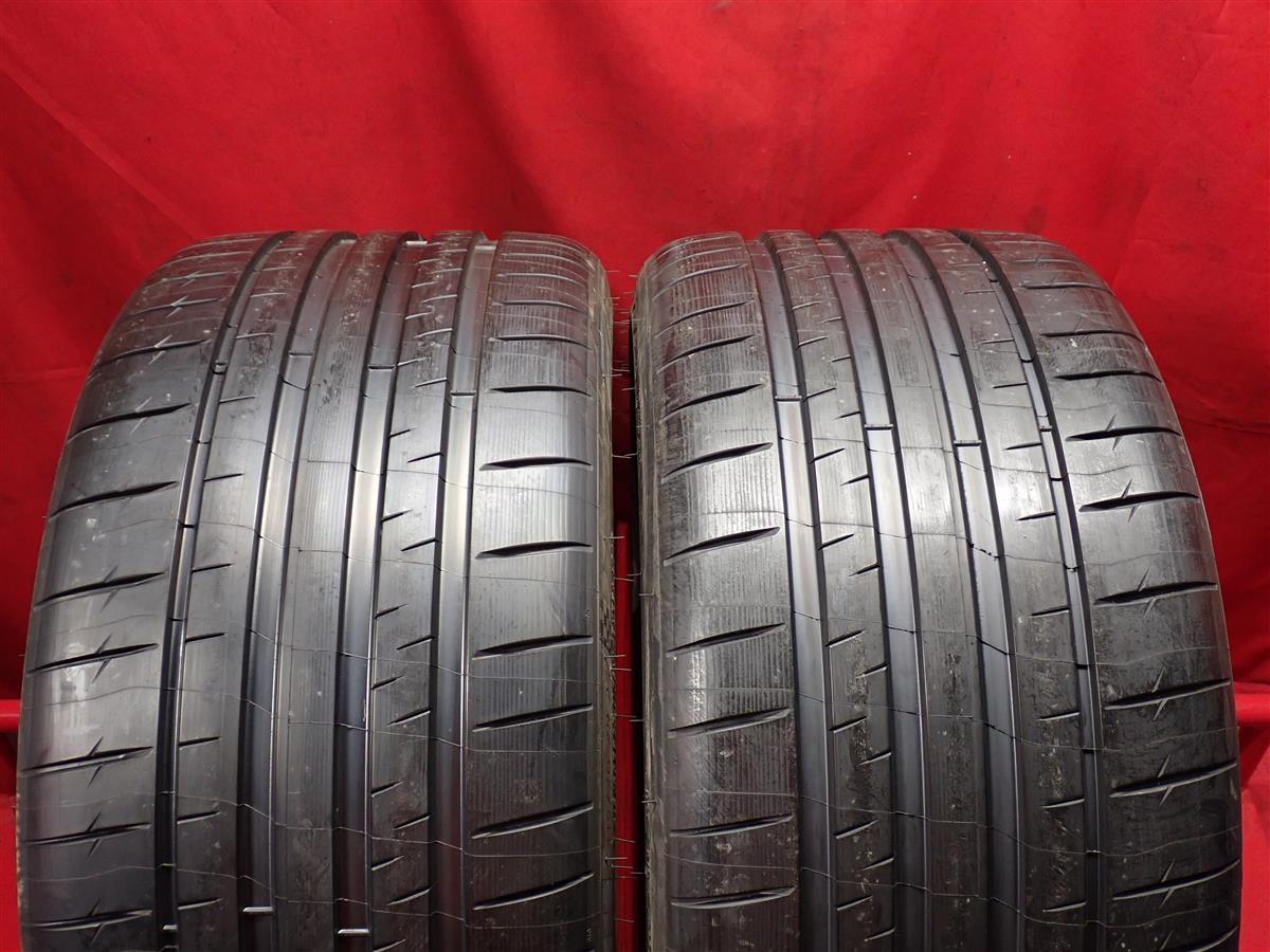 中古タイヤ 315/30ZR23 108Y 2本セット ミシュラン パイロット スポーツ 4S MICHELIN PILOT SPORT 4 S 9.5分山★ フェラーリ承認タイヤ n23_画像1