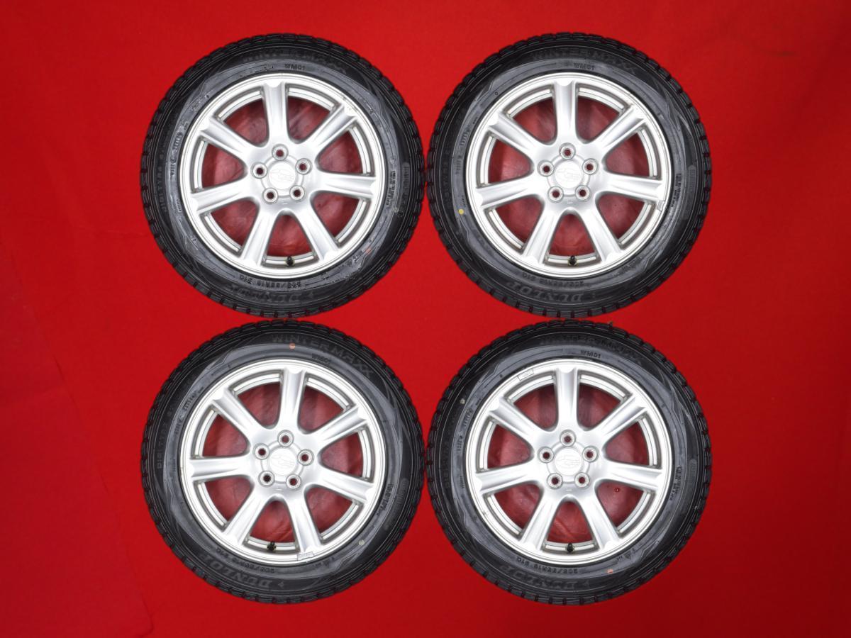 スタッドレス スバル純正+ ダンロップ ウィンターMAXX01(WM01) [ 205/55R16 ] 8.5分山★ インプレッサ インプレッサスポーツ stwt16_画像1