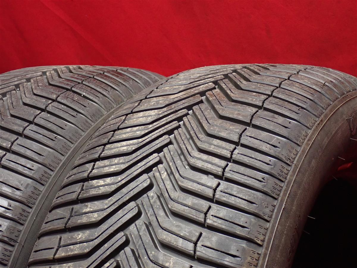 中古タイヤ 225/55R18 98V 2本セット ミシュラン クロスクライメート SUV MICHELIN CROSS CLIMATE SUV 9.5分山★n18_画像4