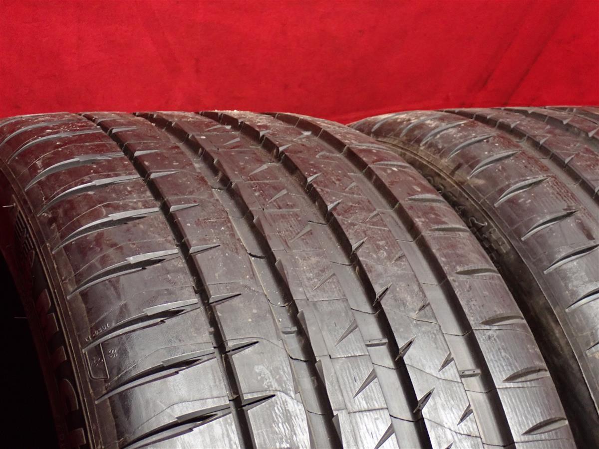 タイヤ2本 《 ミシュラン 》 パイロット スポーツ4S [ 255/35R19 96Y ]9.5分山★ BMWB3 D3 エヴォーラ レクサス GS F ISF n19_画像3