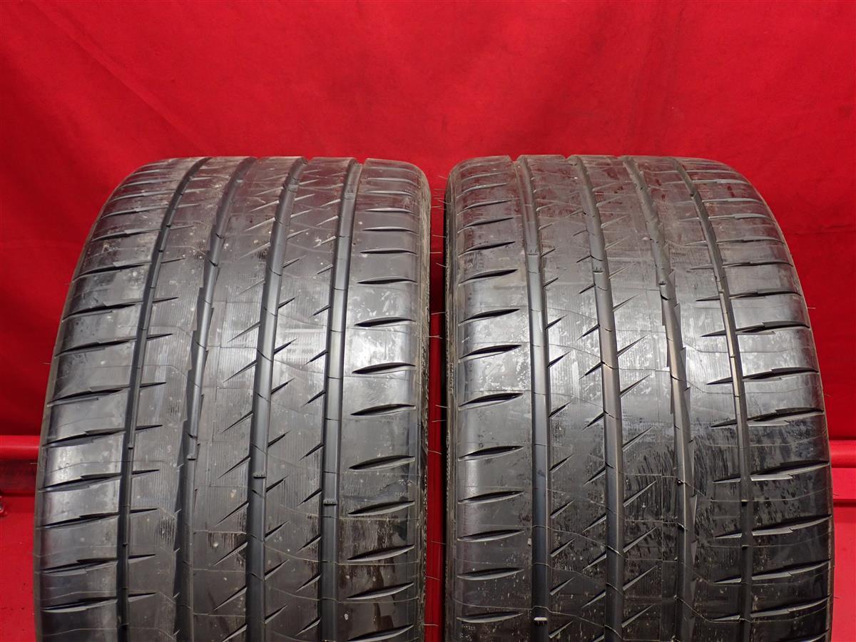 タイヤ4本 《 ミシュラン 》 パイロット スポーツ4S [ 285/25R22 95Y ]9.5分山★ アウディRS6 アストンマーティンV12 n22の画像1