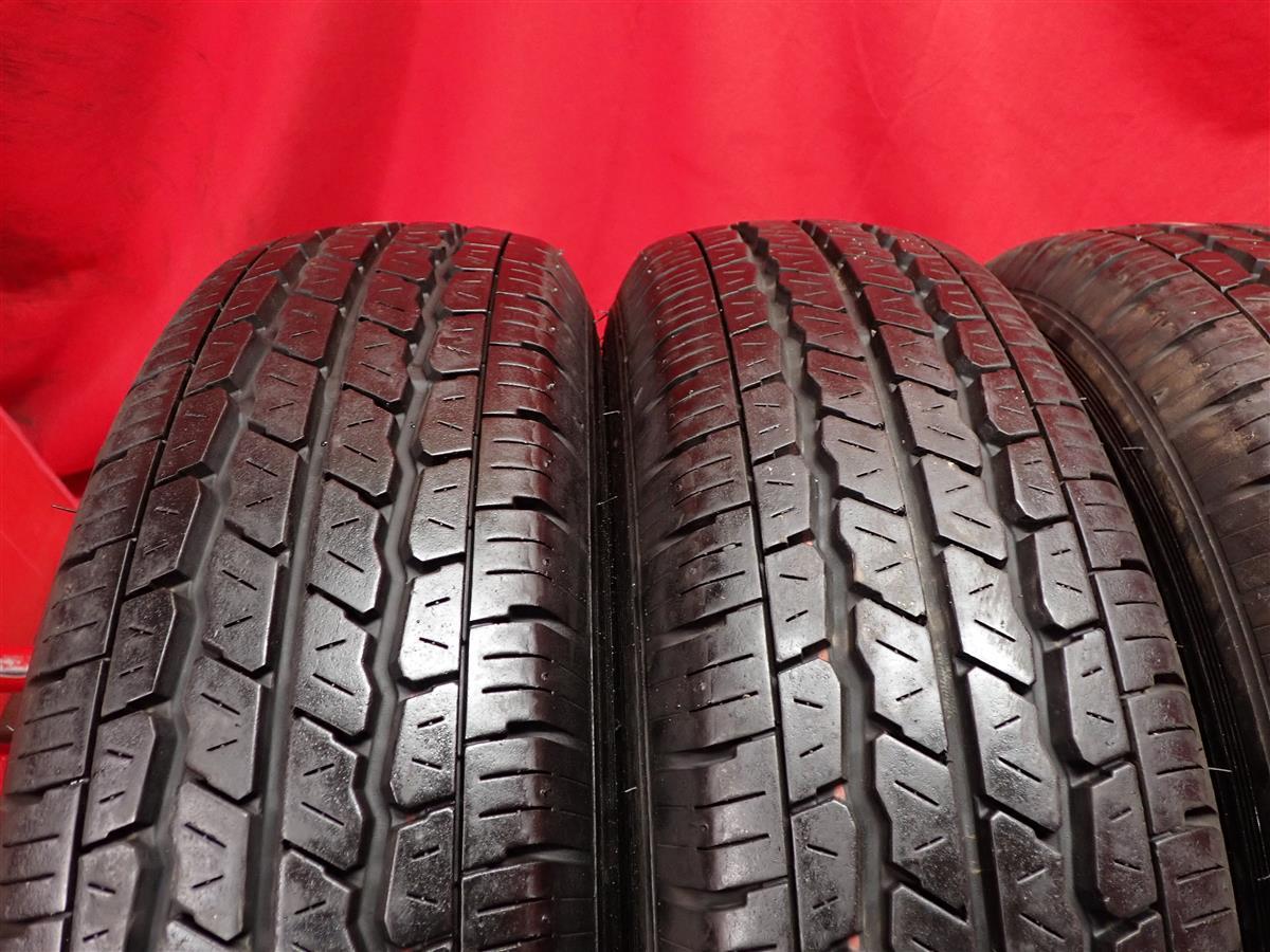 中古タイヤ 165R13 6PR 165R13 8PR 4本セット ファルケン ライナム R51 FALKEN LINAM R51 9.5分山★n13_画像6