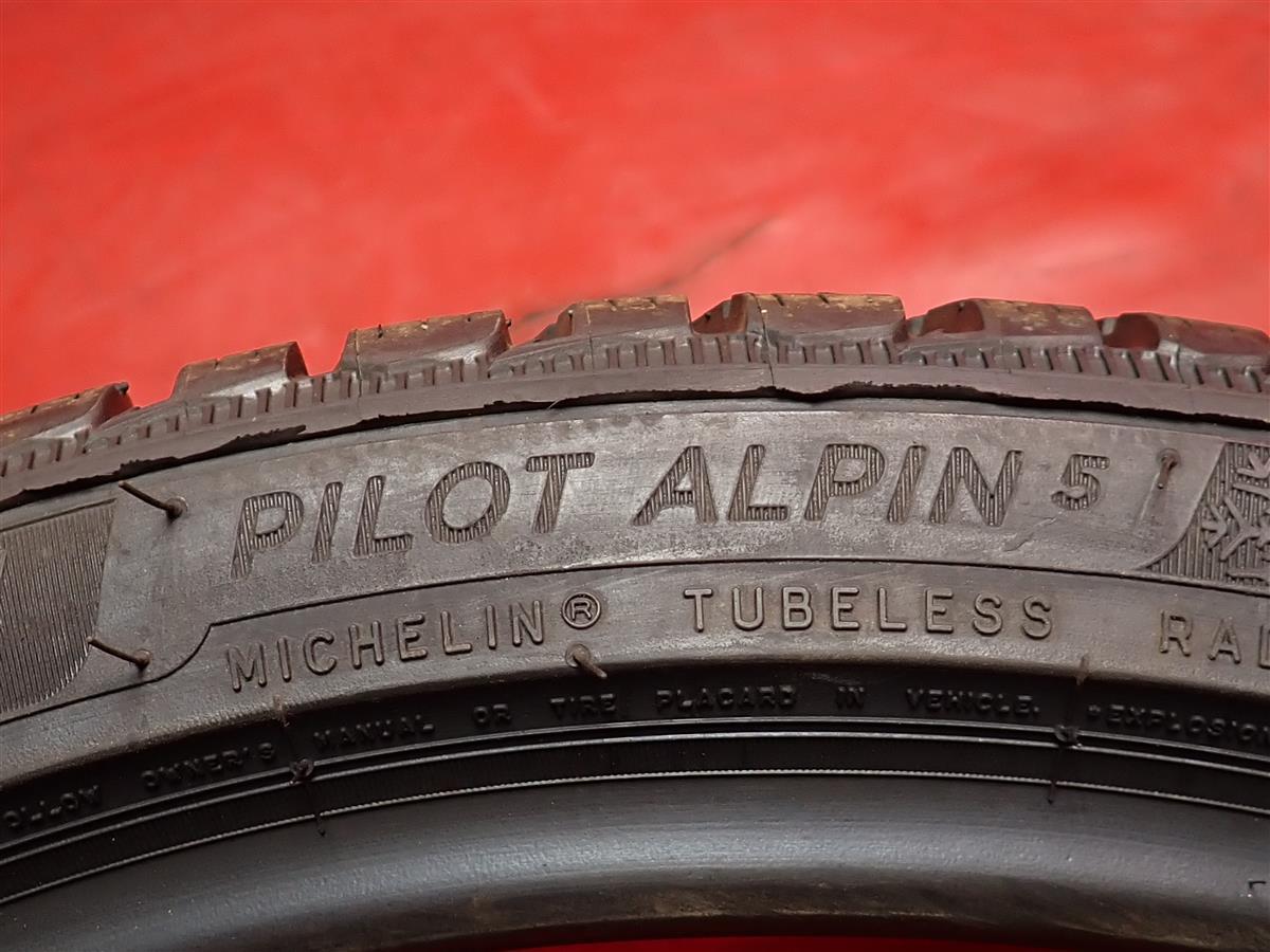 中古タイヤ 225/35R19 88W 単品1本 ミシュラン パイロット アルペン 5 MICHELIN PILOT ALPIN 5 9.5分山★ オールシーズン n19_画像8