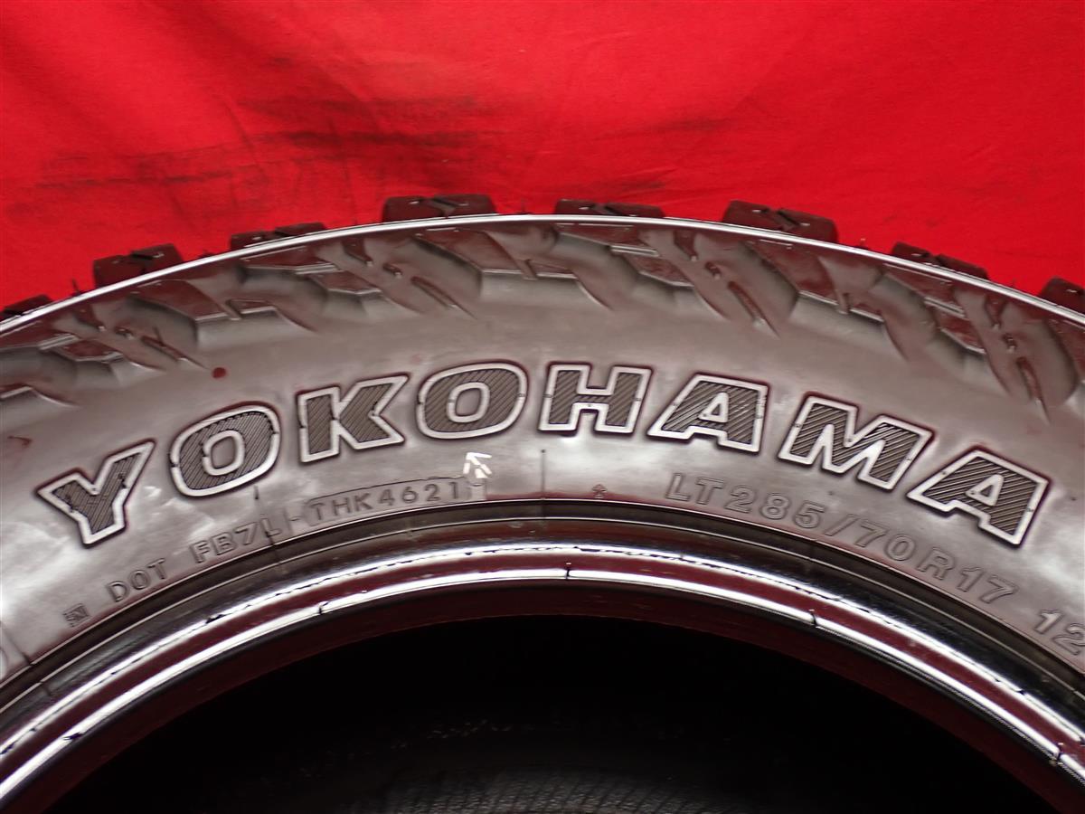 タイヤ4本 《 ヨコハマ 》 ジオランダー M/TG003 [ 285/70R17 121/118Q ]6.5/5.5分山★ ジープラングラー JT FJクルーザー n17の画像8