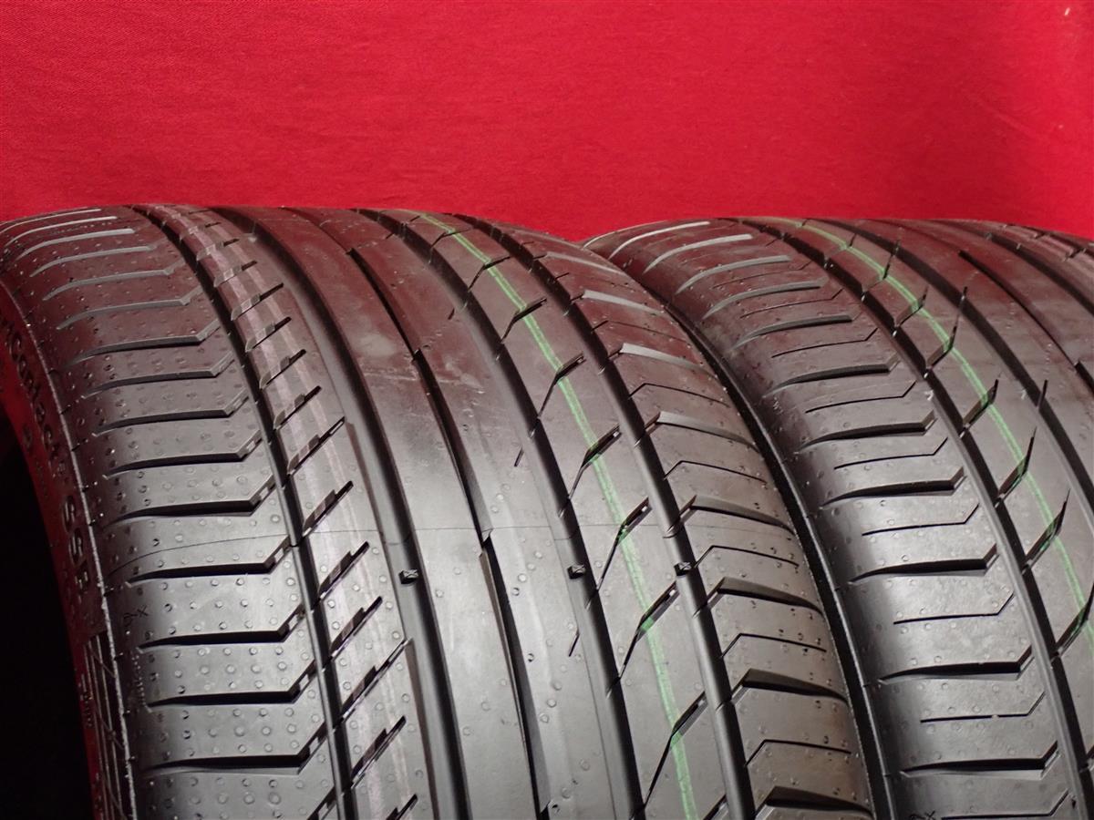 タイヤ2本組 《 コンチネンタル 》 コンチスポーツコンタクト 5 SSR[ 255/35R19 96Y ] 9.5分山★ランフラット AMG GT C-クラス n19_画像3