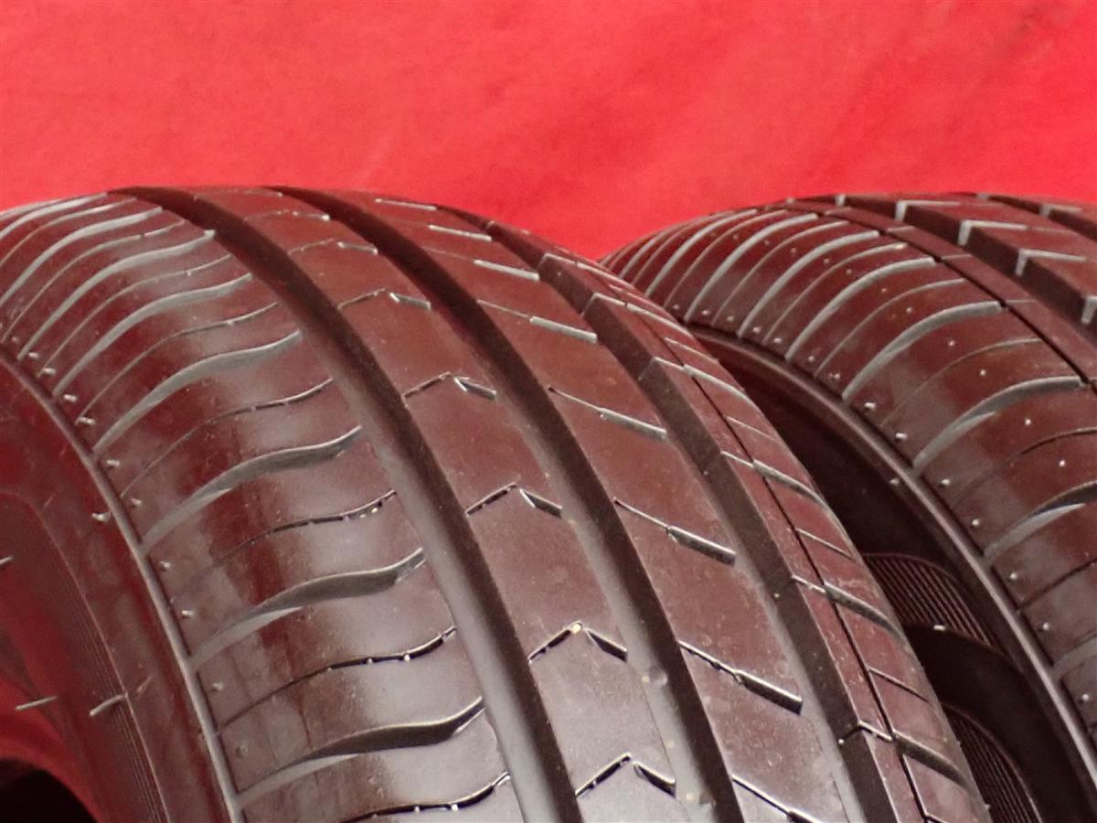 タイヤ2本 《 フォーチュナ 》 エコプラスHP [ 145/80R13 75T ]9分山★ N-BOX アルト スペーシア ワゴンR タント ムーブn13_画像3