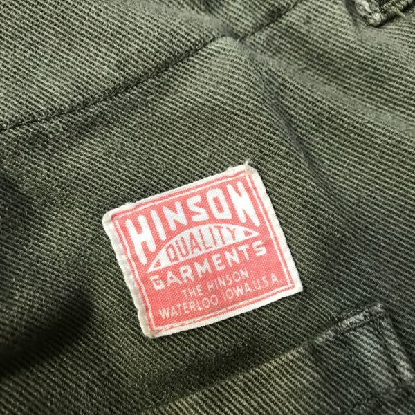 《オススメ◎》HINSON ヒンソン★ワイドカーゴパンツ*ミリタリーパンツ*フラップポケット*カーキ*サイズL(MA5756)◆S80_画像7