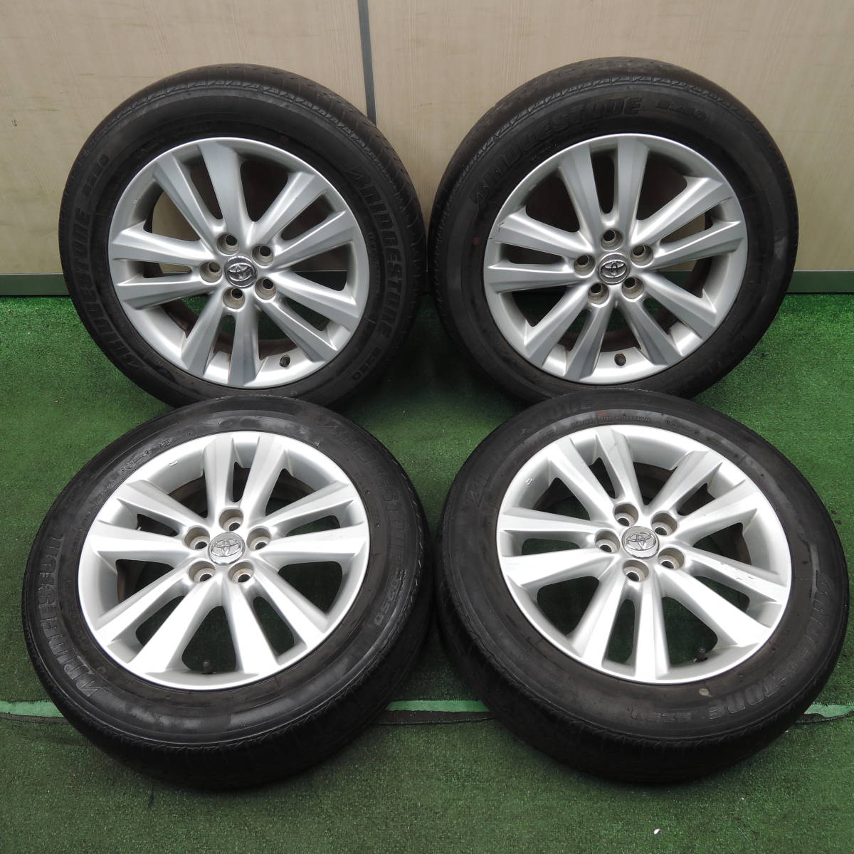 *送料無料*4本価格★トヨタ 20系 ウィッシュ 純正 195/60R16 ブリヂストン B250 16インチ PCD100/4H★4012301NJノ_画像1